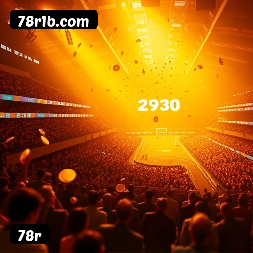 Números do app 78r em material de marketing — ilustração, não auditoria